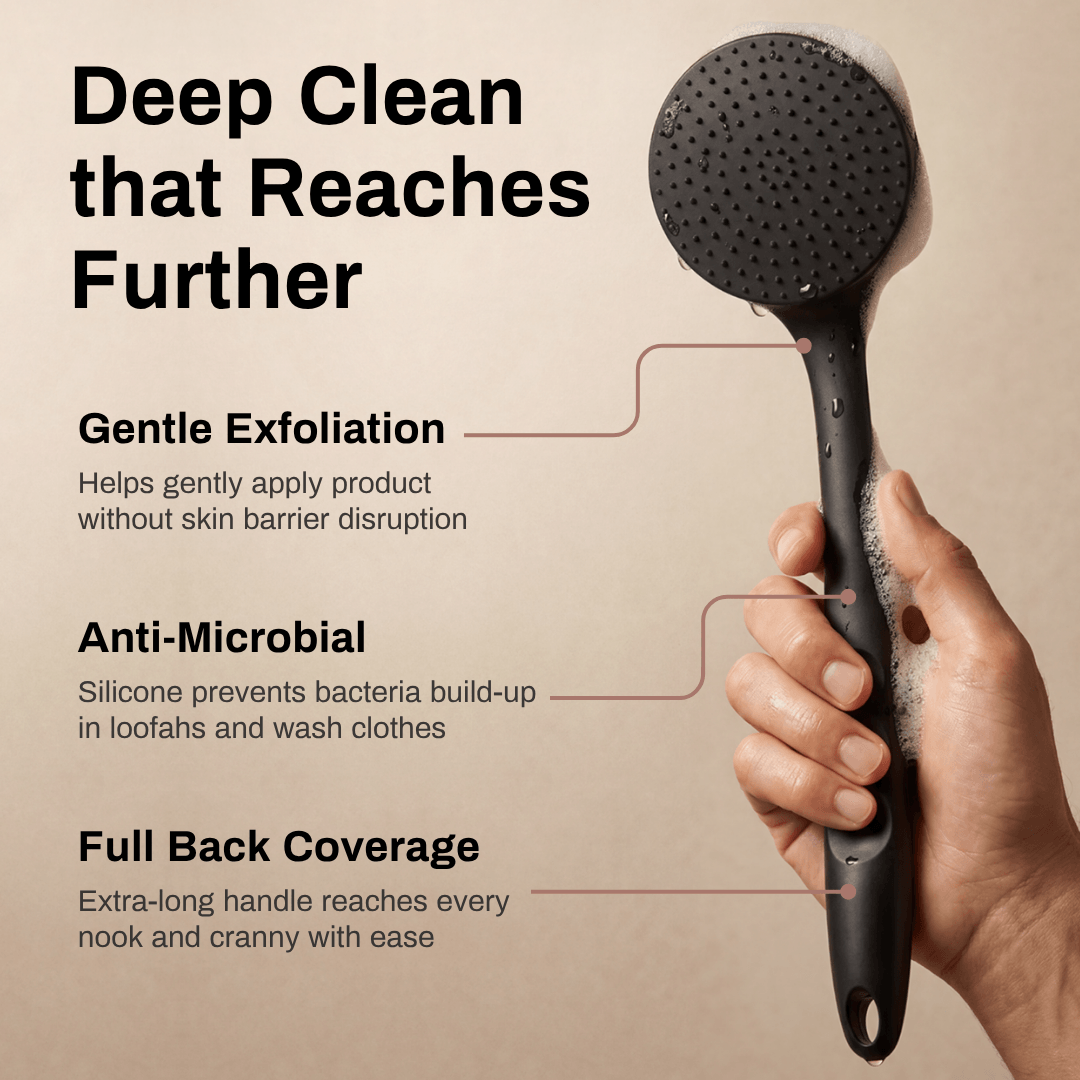 Silicone Back Scrubber